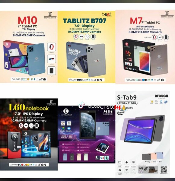 Tablette Tablitz B707 7"