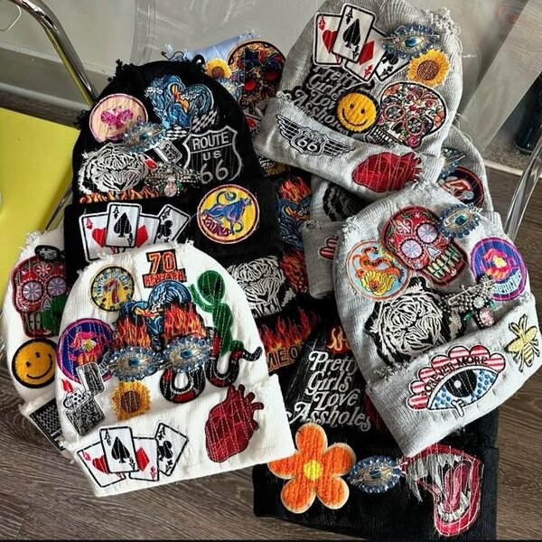 Cagoules colorées personnalisées