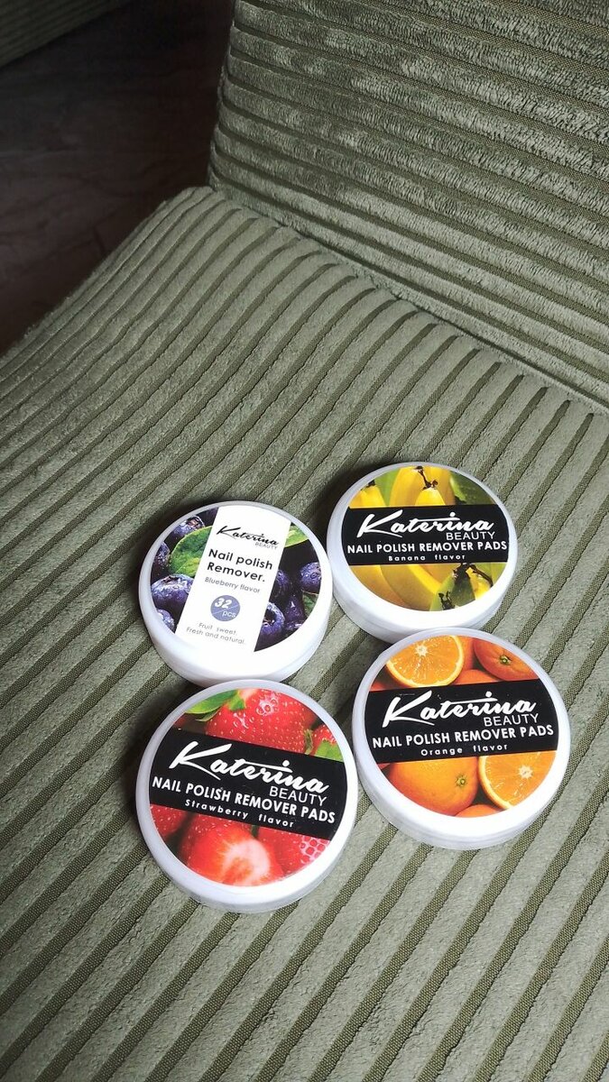 Lingettes Dissolvantes Ongles Fruitées