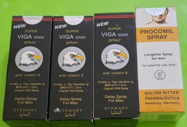 Spray retardant pour hommes