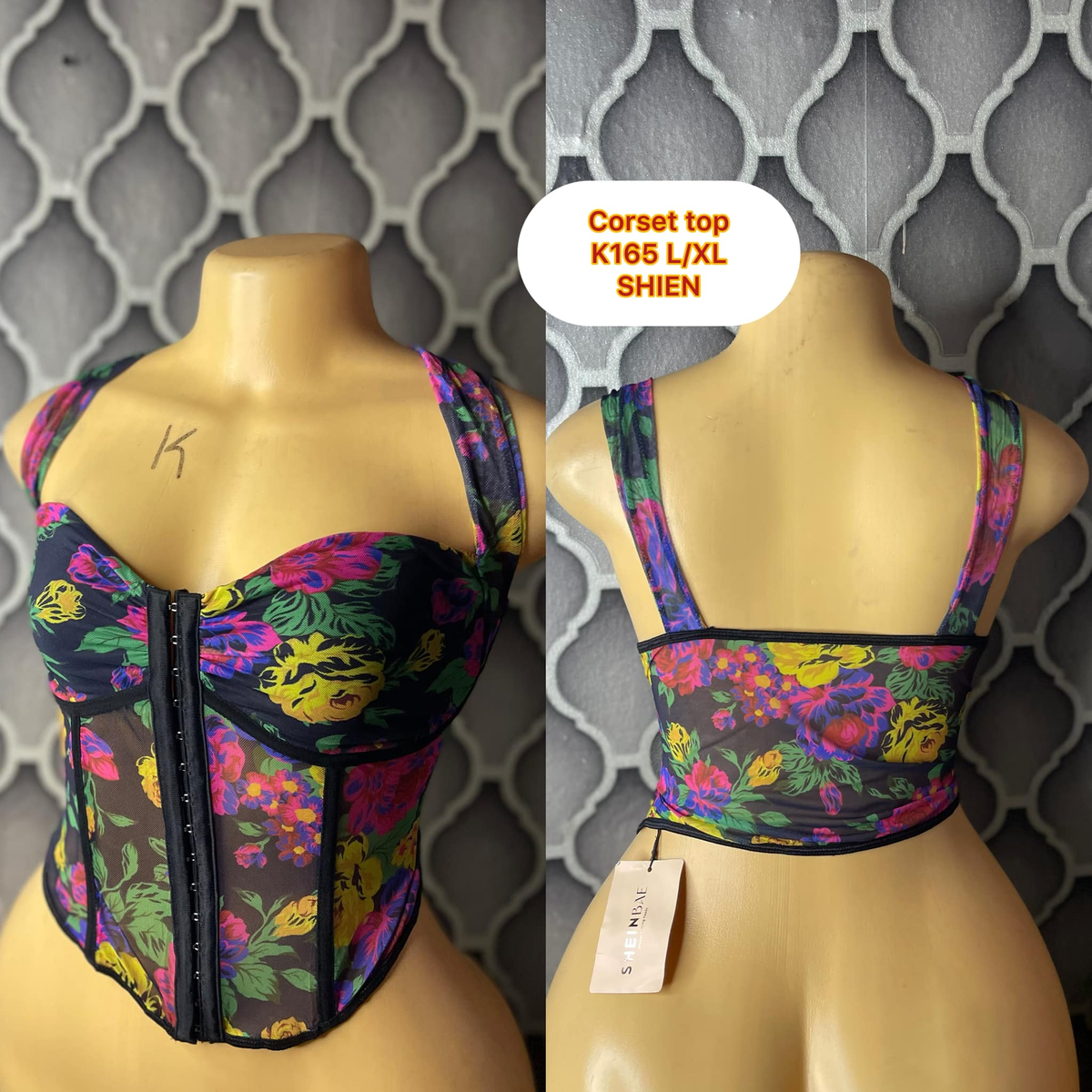 Thrifted Good Quality Corset tops 