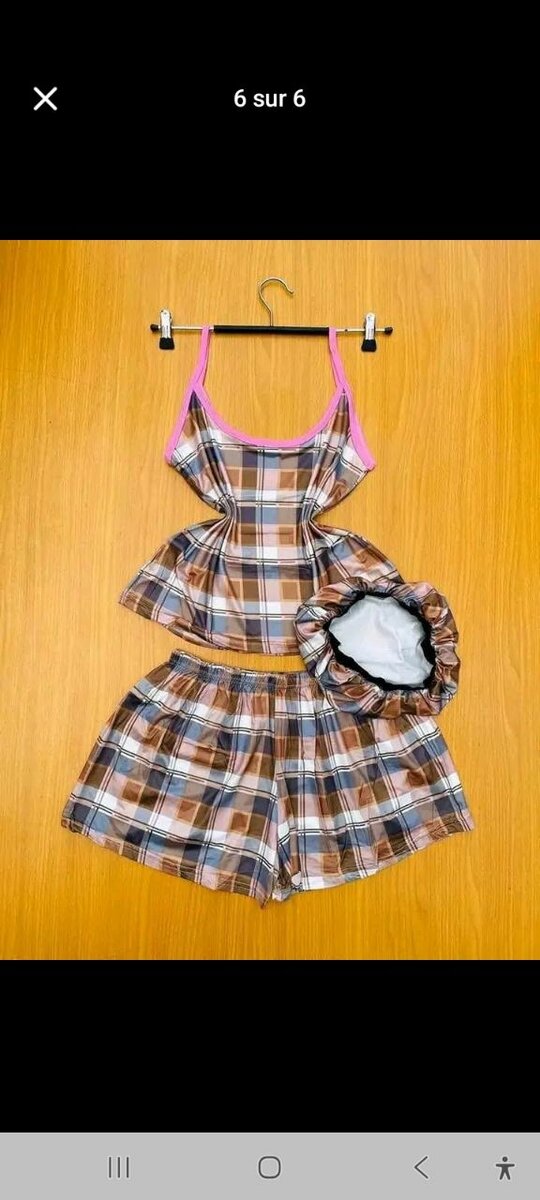 Pyjamas d'été légers pour femme