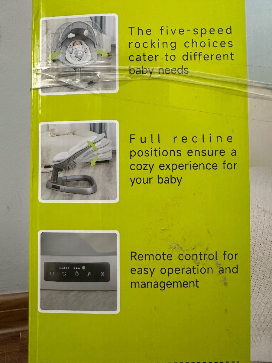 Электро люлька колыбель, совсем новый