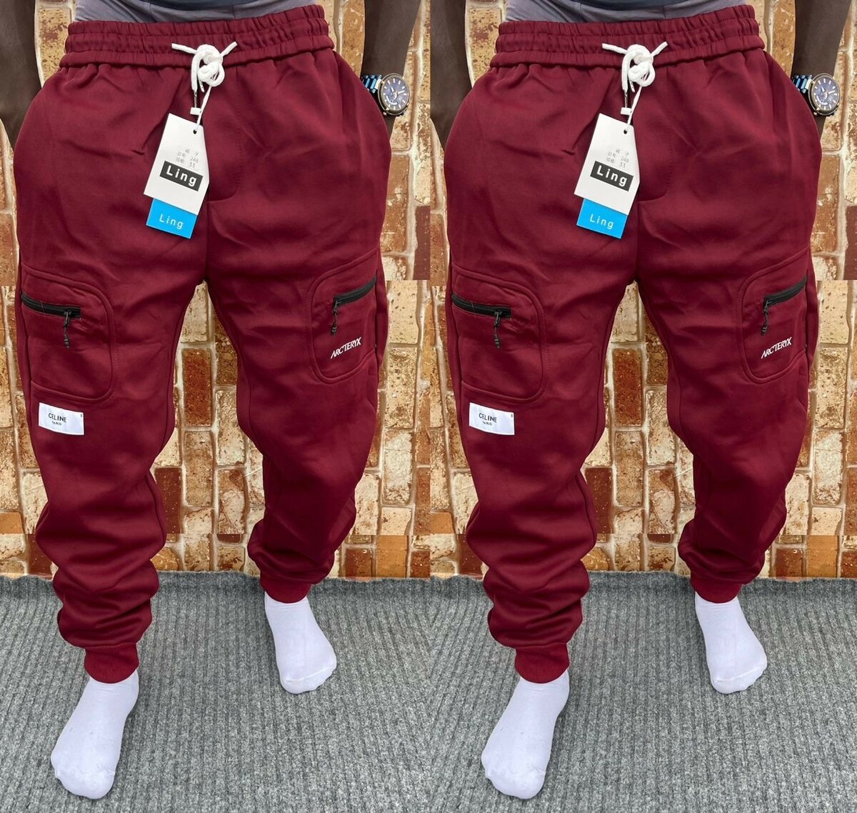 Pantalons de Jogging Cargo Homme