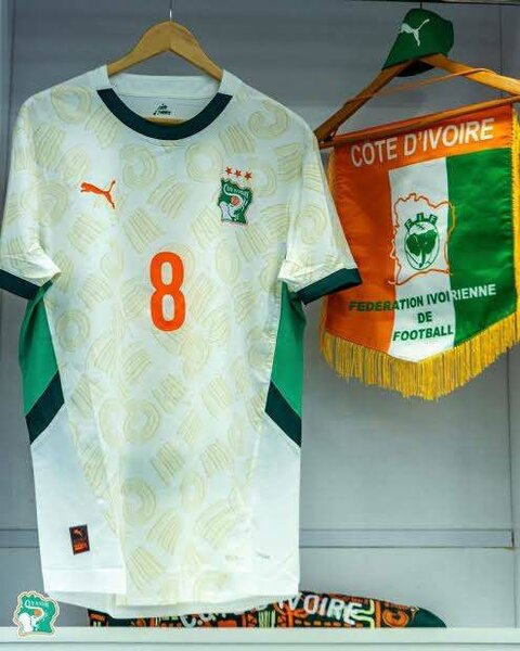 Maillot Côte d'Ivoire Football