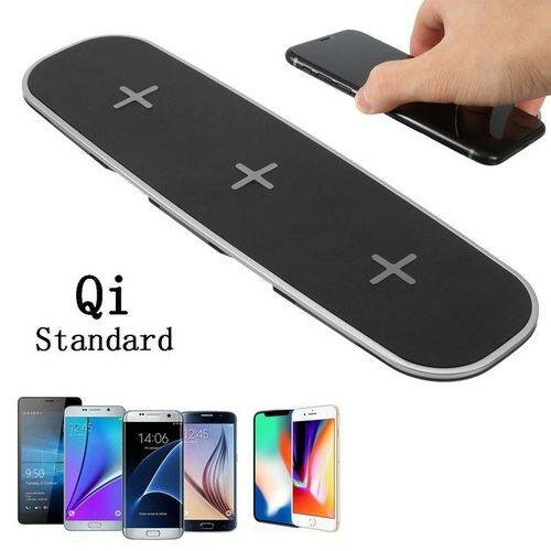 Chargeur Sans Fil Qi Plaque De Charge Magnétique pour Téléph