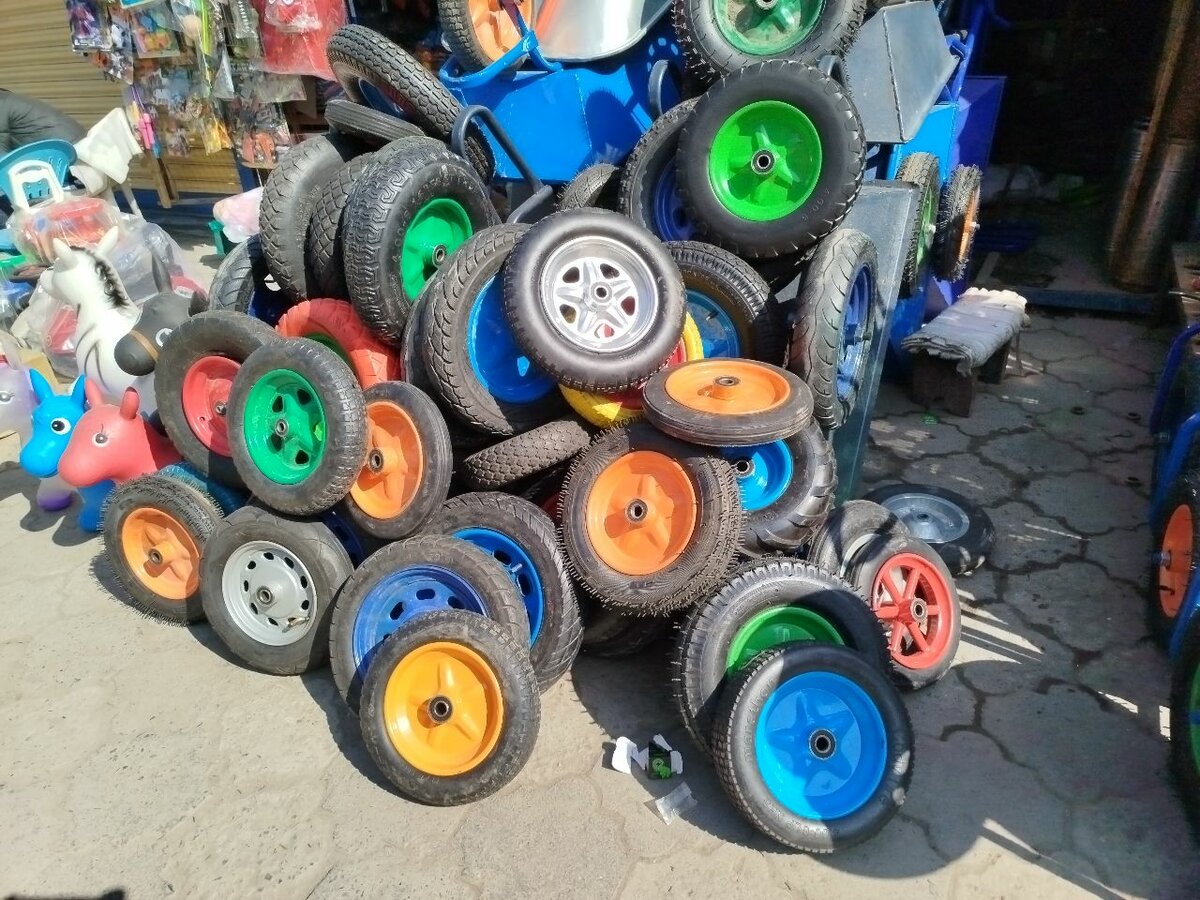 Колесо для тачки