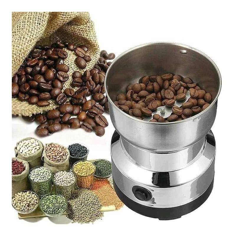 Moulin à café électrique inox