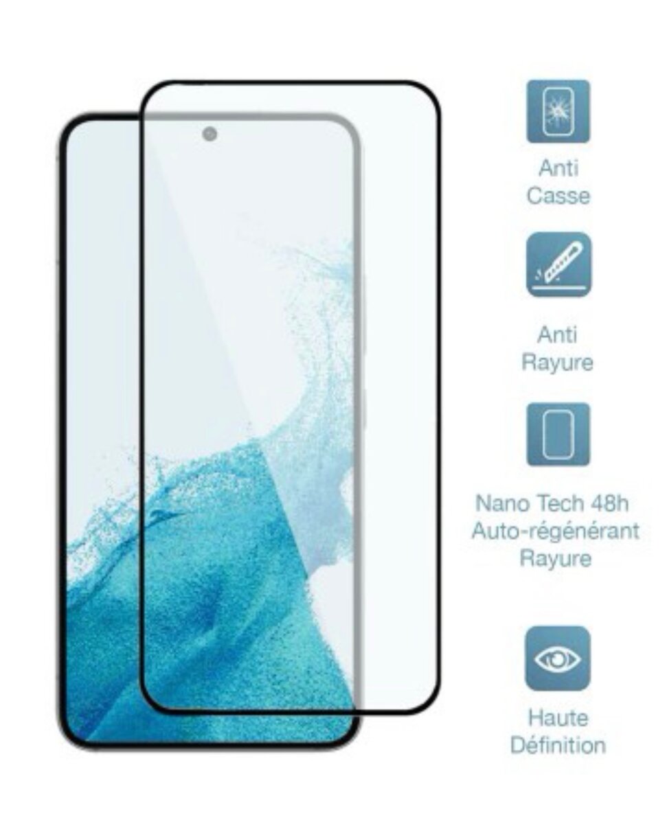 Étui à Rabat Compatible Samsung Galaxy S21Plus + Antichoc