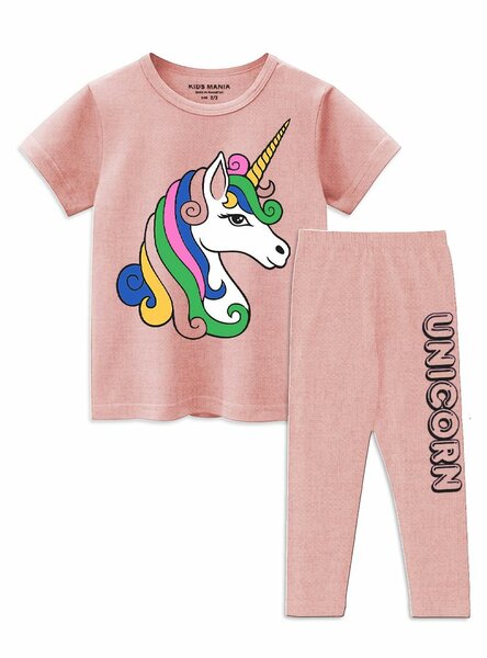 Girls unicorn summer set