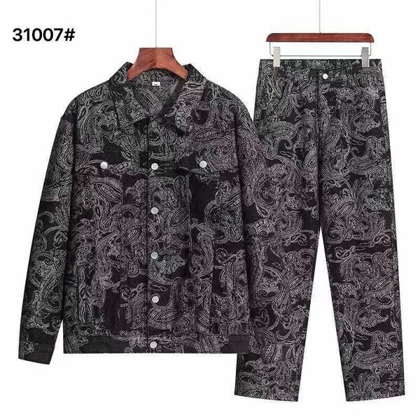 Ensemble veste et pantalon homme à motifs