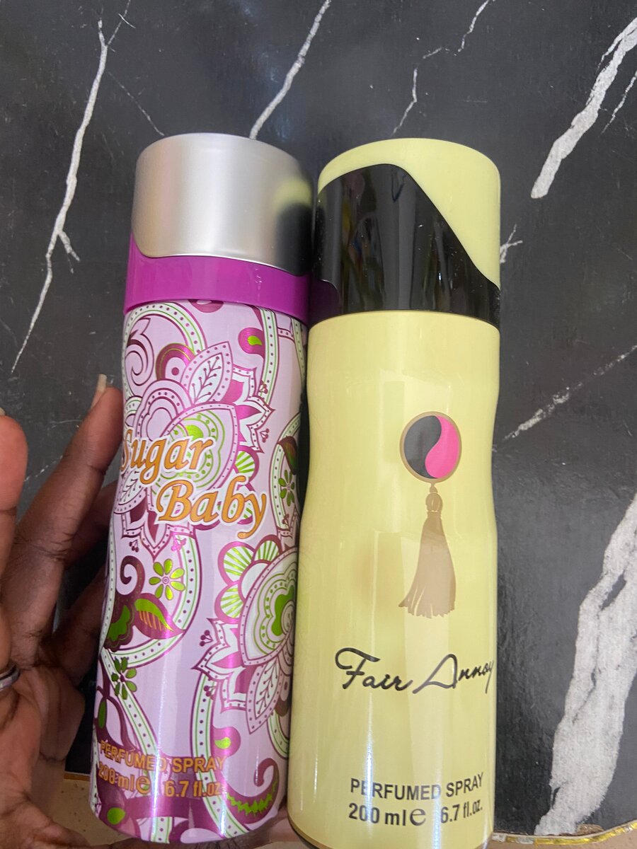 Déodorants parfumés élégants