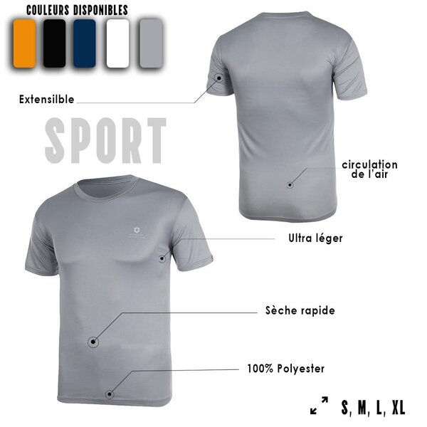 T-SHIRT de sport ultra léger