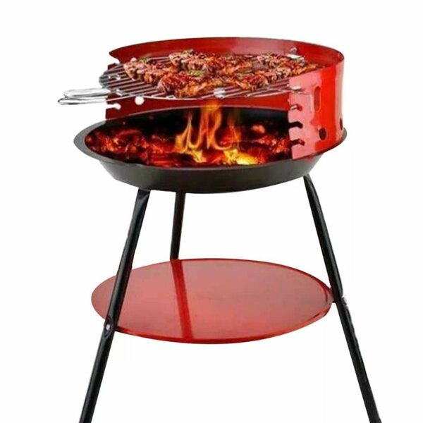 Barbecue et fer rond et noir ,36cm de diamètre et 55 cm de h