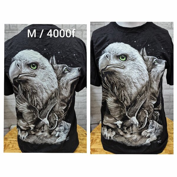 T-shirt à Imprimé Aigle