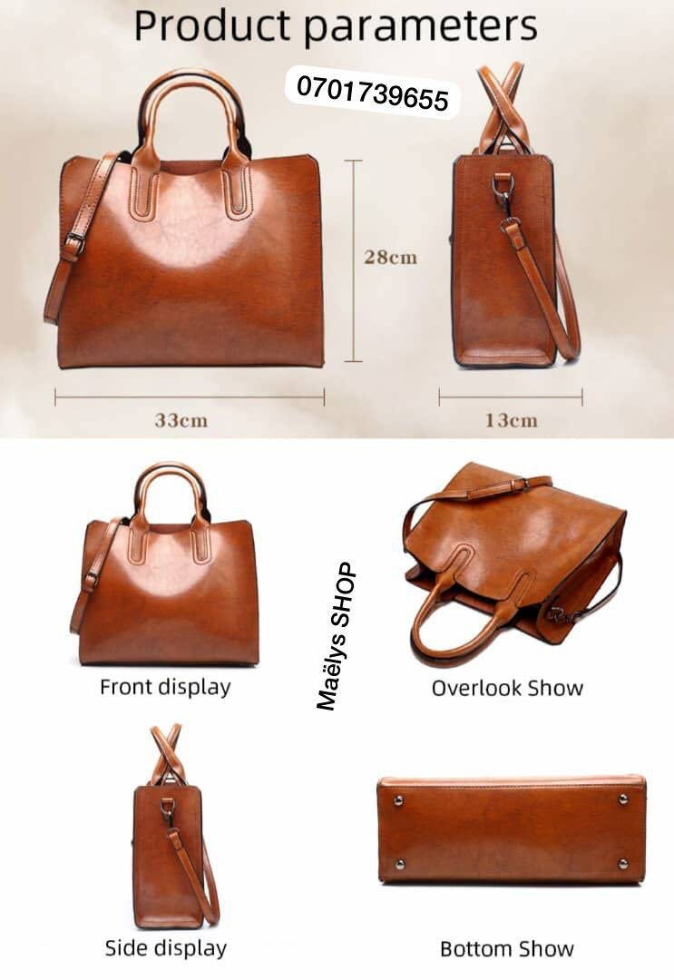 Sac à main fourre-tout 33cm