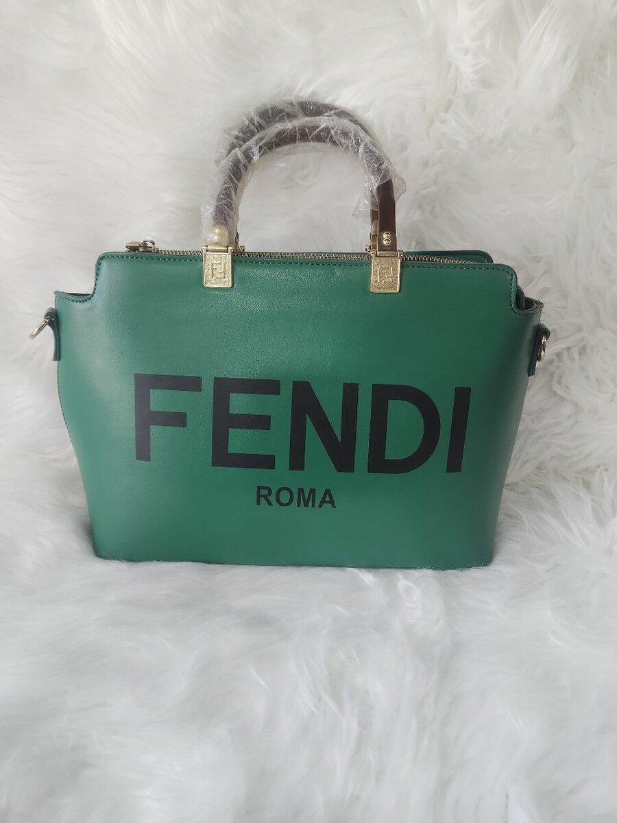 Green ladies handbag