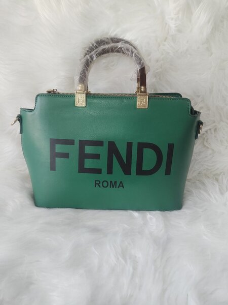 Green ladies handbag