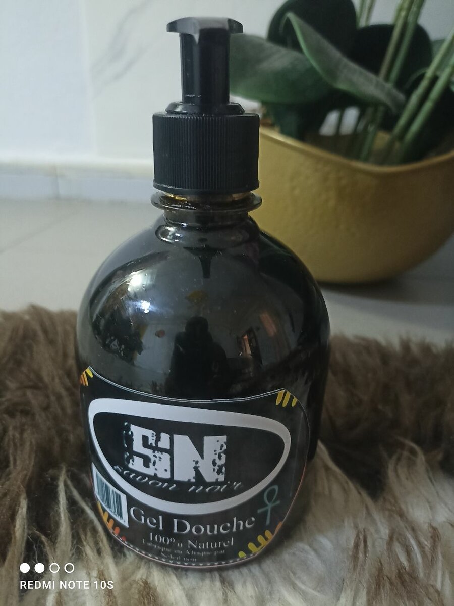 Savon noir gel douche