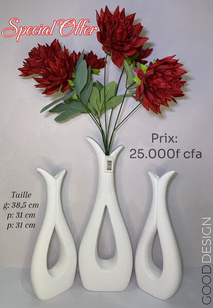 Vase déco moderne design