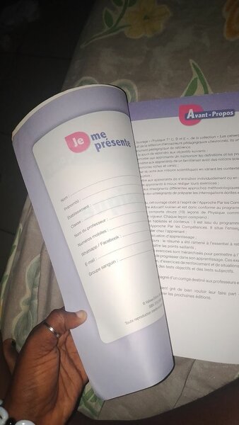 Livre Physique Termes Résumé