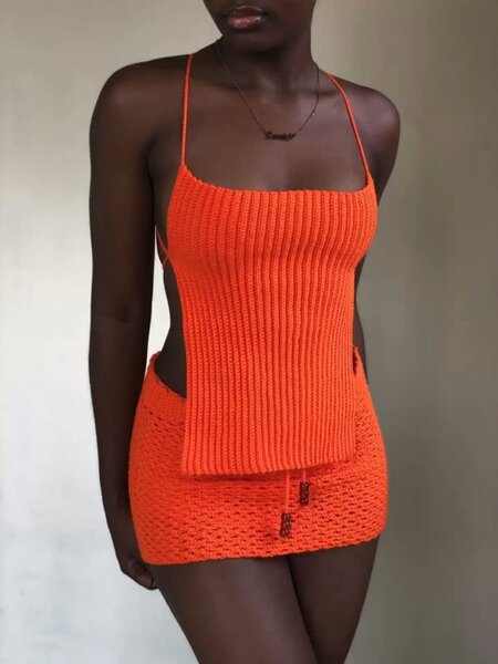 Ensemble crocheté