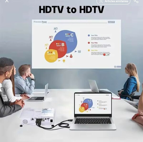 Mini HDTV Adaptateur Micro HDTV