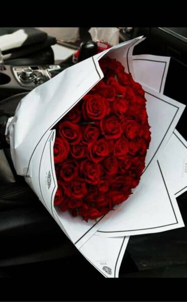 Bouquet de roses rouges