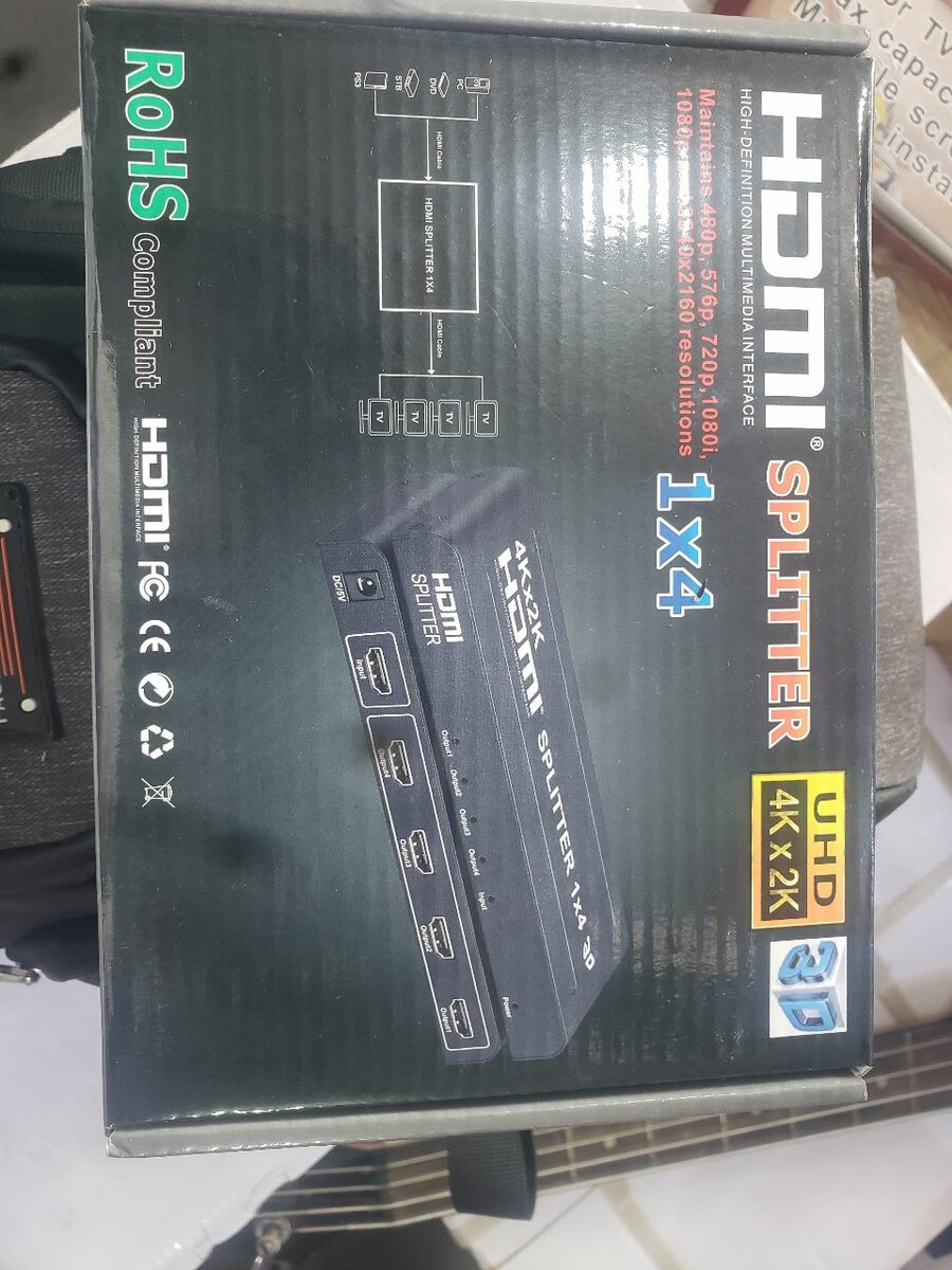 HDMI Splitter 1x4 UHD 4K