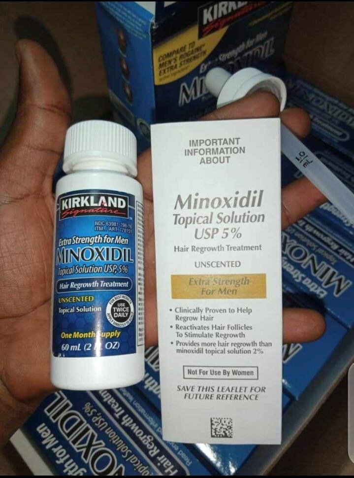 Kirkland Minoxidil For Beard & Hair Growth Available