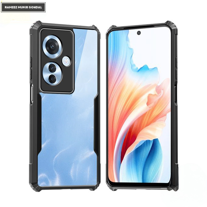 Oppo Reno 11F Armor Shockproof Back Cover - Sleek Protective
