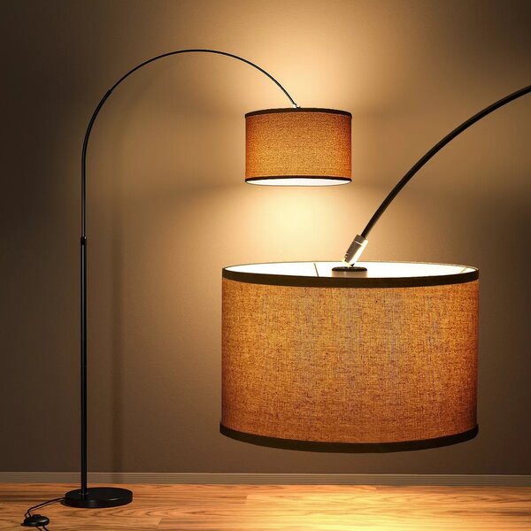 LAMPADAIRE DE SALON STYLE PÊCHE