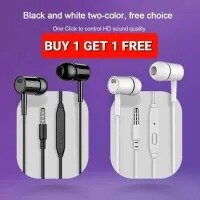 ( Buy 1 Get 1 Free) L29 Stereo Handsfree - Handsfree - Best Quality Music Sound Handfree - In Ear Phones