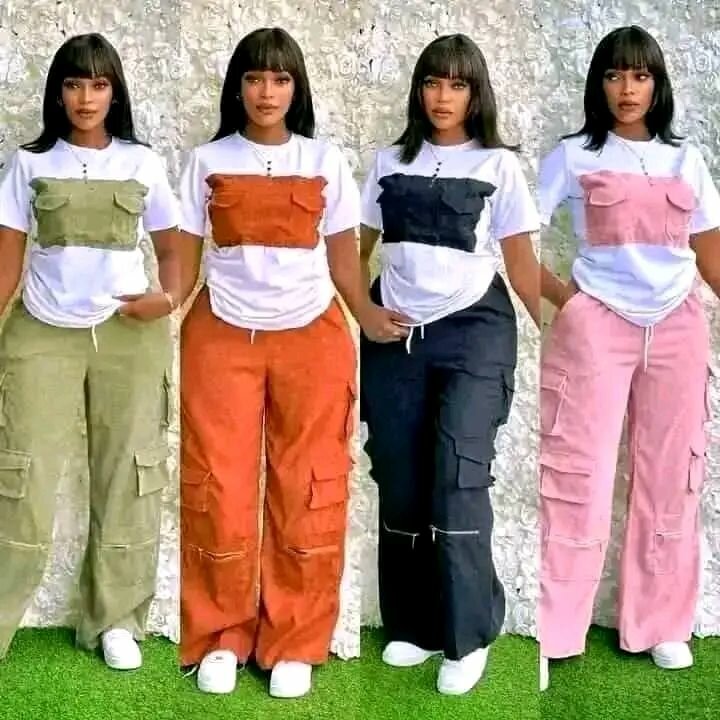 Pantalons cargo tendance pour femmes