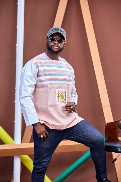 Chemise africaine moderne