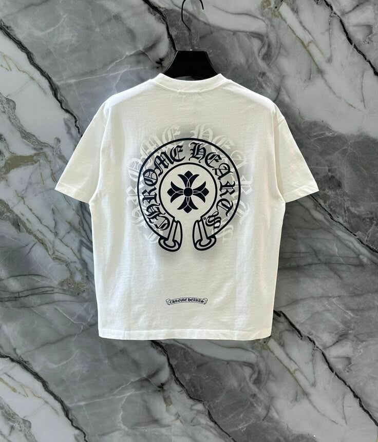 T-shirt blanc Chrome Hearts