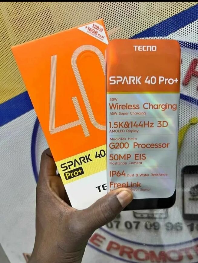 Tecno Spark 40 Pro+ 128Go