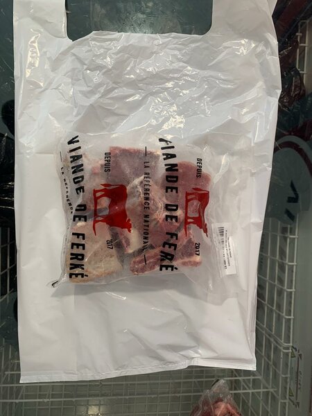 Viande de Boeuf Avec Os