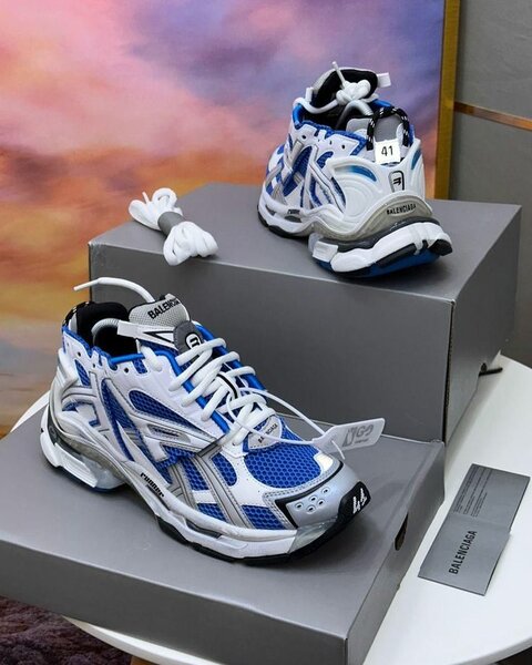 Baskets Balenciaga Track Blue
