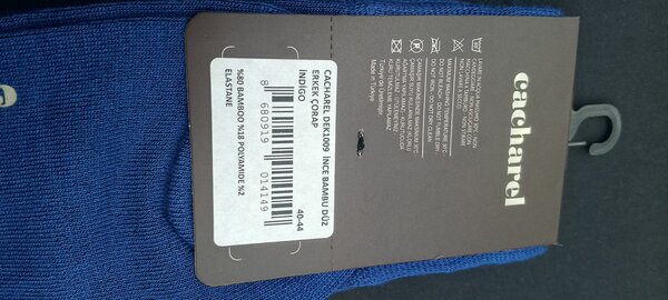 Chaussettes en bambou Cacharel