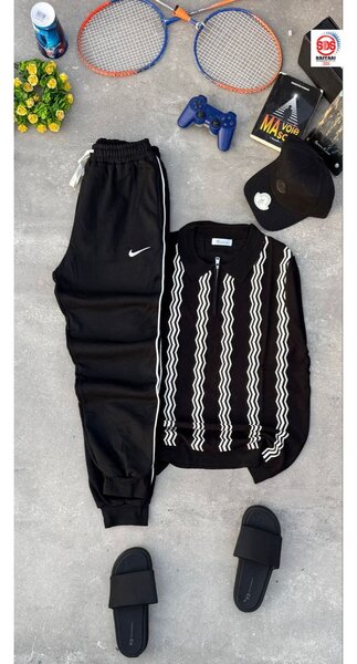 Ensemble détente noir moderne