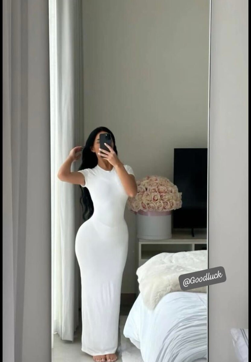 Robe Longue Épouse Blanc Élégant