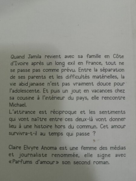 Parfums d'Amour - Roman