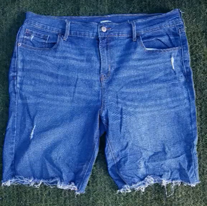 Women's denim shorts
