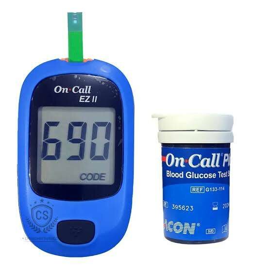 ON CALL EZ 2 GLUCOMETER WITH 10 STRIPS