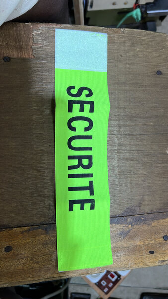 Brassard Sécurité Réfléchissant