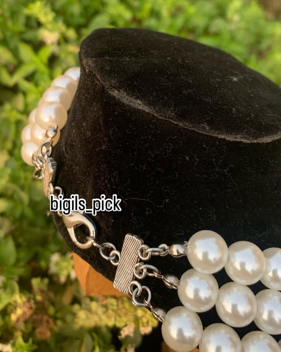 3 tier bead necklace (small)