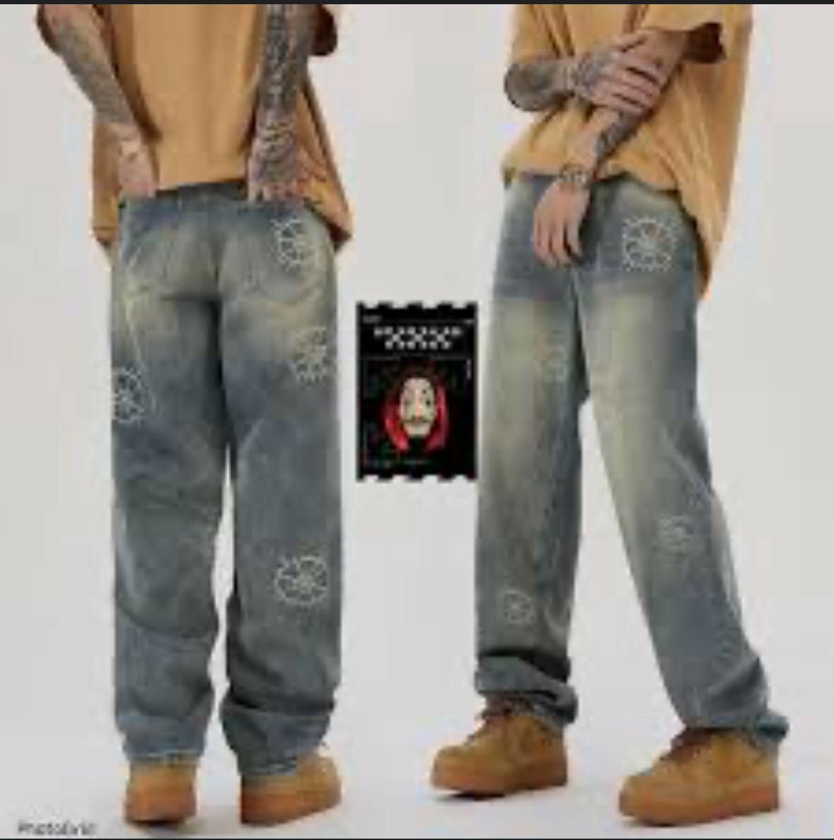Jean baggy streetwear homme