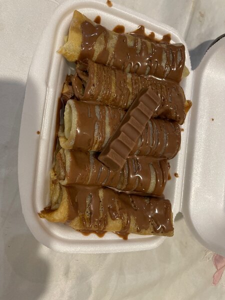 Crêpes nutella kinder