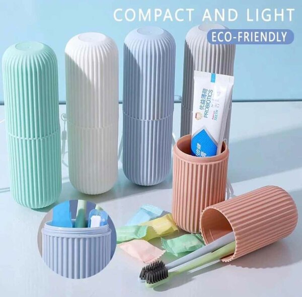 Toothpaste and toothbrush holder